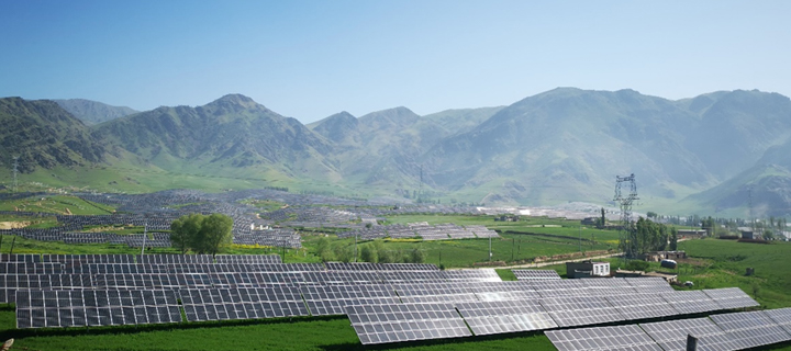 銀河集團科技新疆自治區(qū)伊犁州新源縣90MW光伏發(fā)電項目